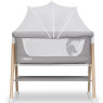 Bed Colibro Pino, Dove, grey