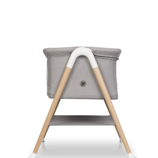 Bed Colibro Pino, Dove, grey