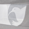 Bed Colibro Pino, Dove, grey