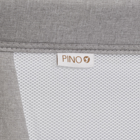 Bed Colibro Pino, Dove, grey