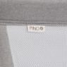 Bed Colibro Pino, Dove, grey