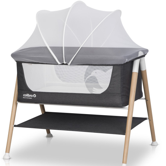 Кровать Colibro Pino, Onyx, черный