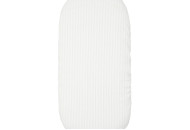 Sheet on an elastic band Twins 75x35 in a stroller Pastel white