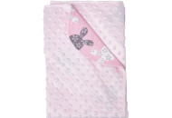 Детский плед Twins Minky Summer 75x80 розовый