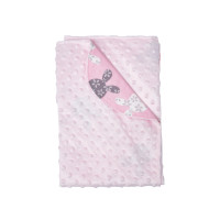 Дитячий плед Twins Minky Summer 75x80 рожевий