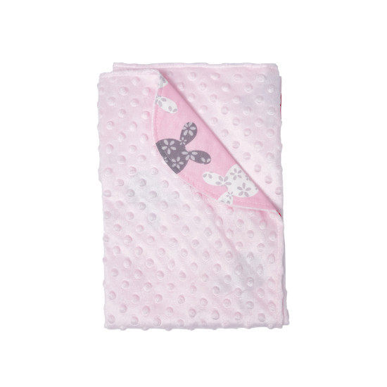 Дитячий плед Twins Minky Summer 75x80 рожевий