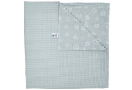 Детский плед Twins Waffle Summer 80x80 мятный
