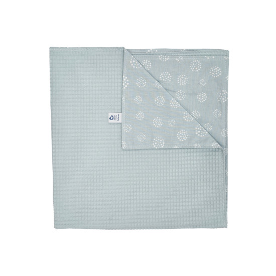 Детский плед Twins Waffle Summer 80x80 мятный
