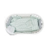 Постельный комплект для детской кровати 8 эл Twins Dolce Limited Птички мятный