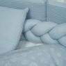 Twins Waffle 6-piece bedding set, mint