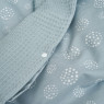 Twins Waffle 6-piece bedding set, mint