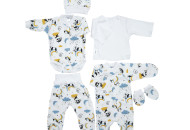 Set in maternity Twins interlock (6 el) 52, Pandababy