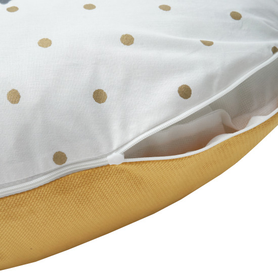 Pregnancy pillow Twins Velvet yellow