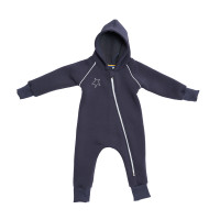 Ромпер Twins Зірочка трикотажний утеплений з вишивкою 74р блакитний