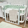 Bumper - pigtail Twins 4-strand 240 cm mint