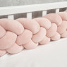 Bumper - pigtail Twins 4-strand 200 cm powder