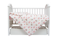 Сменная постель 3 эл Twins Comfort Soft (фланель) Радуги розовые