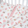 Сменная постель 3 эл Twins Comfort Soft (фланель) Радуги розовые