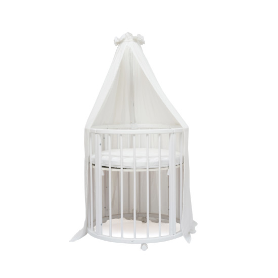 Canopy Twins Muslin white