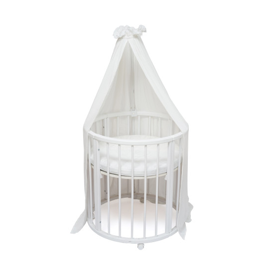 Canopy Twins Muslin white