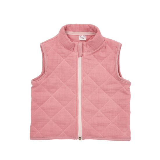 Детская жилетка Twins Muslin 80р розовый 