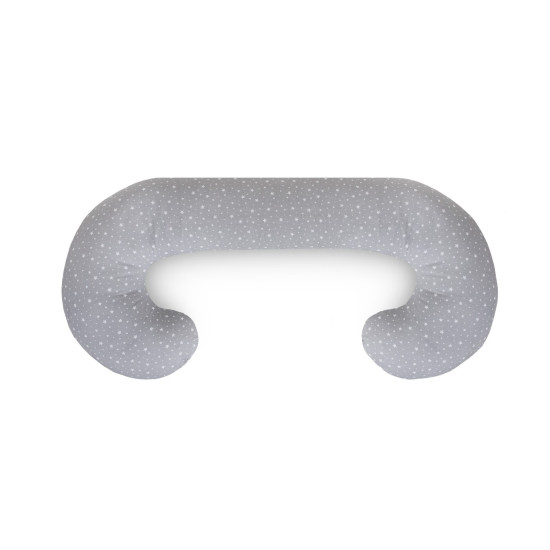 Подушка для вагітних Ceba Physio Duo, Stars grey, сірий