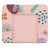 Пеленальный матрас Cebababy 72x85 Lena Spring Pink