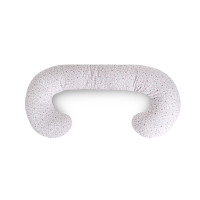 Подушка для вагітних Ceba Physio Duo, Forget-me-not, білий/рожевий