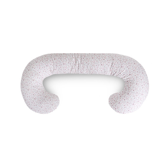 Pregnancy pillow Ceba Physio Duo, Forget-me-not, white/pink