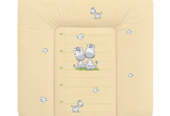Повивальний матрац Cebababy 75x72 Basic line, Зебра жовта, жовтий
