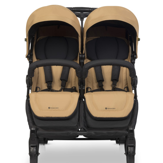 Коляска для двойни Euro-Cart Doblo 2024 Camel
