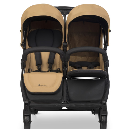 Коляска для двойни Euro-Cart Doblo 2024 Camel