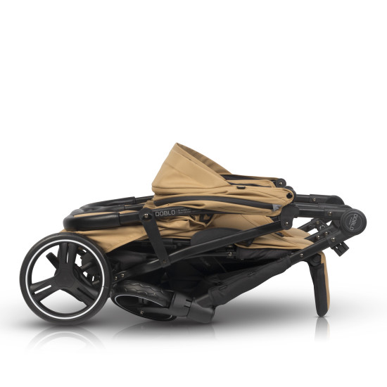 Коляска для двойни Euro-Cart Doblo 2024 Camel