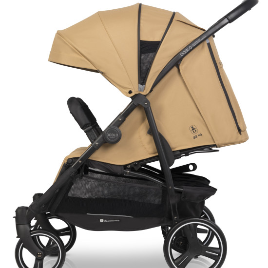 Коляска для двойни Euro-Cart Doblo 2024 Camel