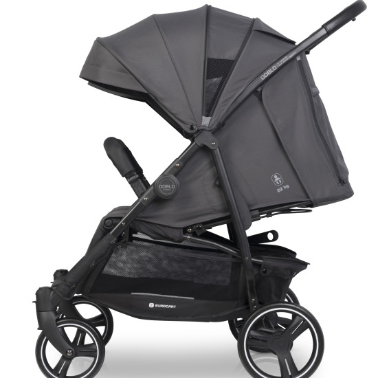 Коляска для двойни Euro-Cart Doblo 2024 Iron