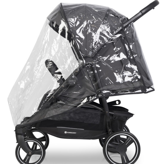Коляска для двойни Euro-Cart Doblo 2024 Iron