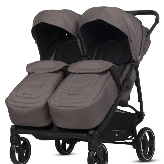 Коляска для двойни Euro-Cart Doblo 2024 Taupe