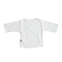 Children's shirt Twins interlock long sleeve 56s white