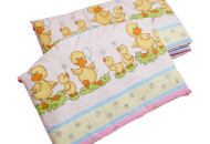 Бампер Twins Comfort Утята розовые