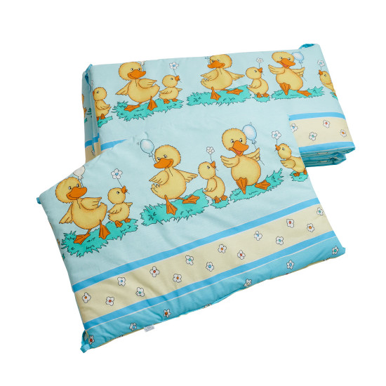 Бампер в детскую кроватку с утятами Twins Comfort 2051-C-025
