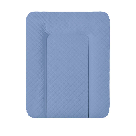 Пеленальный матрас Cebababy 50x70 Caro Premium line W-143-079-167, navy, синий
