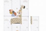 Повивальний матрац Cebababy 40x60 Watercolor Word W-305-000-637, Giraffe, білий