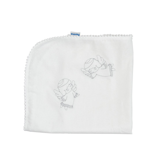 Крыжма - плед Twins 100x100 Linen Angel белый