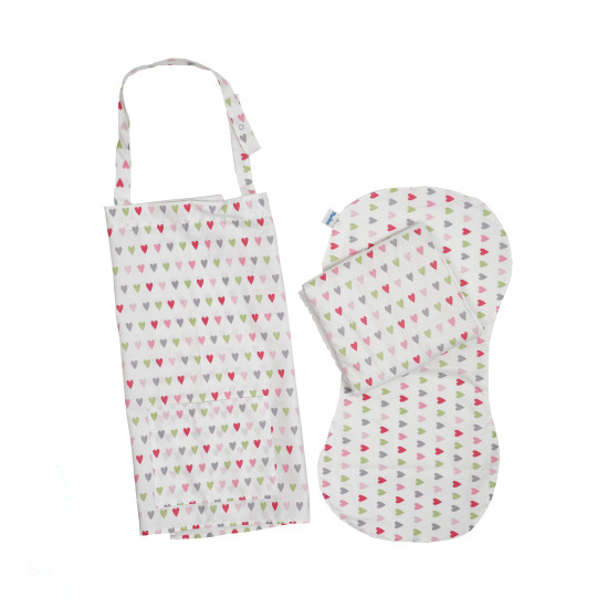 Feeding set Twins 3 el multicolor