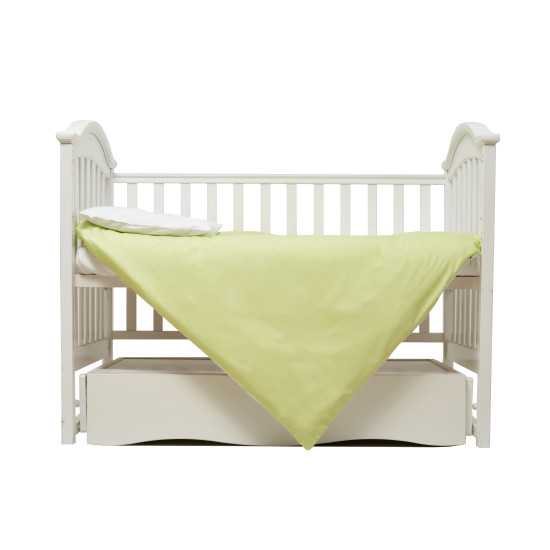 Replaceable bed 3 email Twins Evo Summer 3068-A-018, White / Green, Green