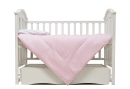 Змінна постіль 3 ел Twins Evo Літо 3068-A-017, white/pink, рожевий