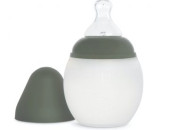 Бутылочка для кормления новорожденных  240 ml Elhee Oz-K240, Kaki