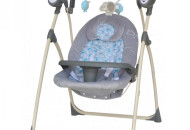 Качели Baby Mix SW102 мобиль + пульт LCP-SW102RCGYCM, grey, серый