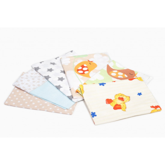 Пелюшка Twins фланель 110/90/3 шт ін.принт 1503-TPF3SP-110/90-20, multicolor, мультиколір