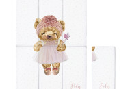 Повивальний матрац Cebababy 50x80 Fluffy Puffy Poly дівчинка